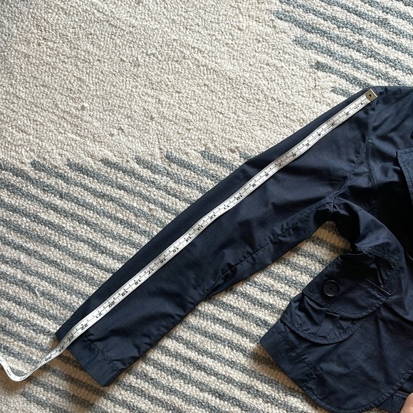 Banana Republic Dark Blue Blazer Jacket Size 4 - Picture 12 of 13